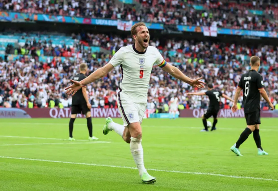 जर्मनीलाई २-० ले हराउँदै इंग्ल्याण्ड युरोकप फुटबलको क्वार्टरफाइनलमा