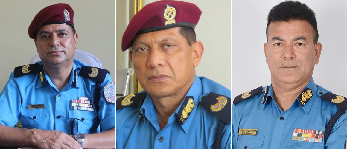 तीन एआएइजी बढुवाकाे सिफारिस लाेकसेवाद्वारा सदर