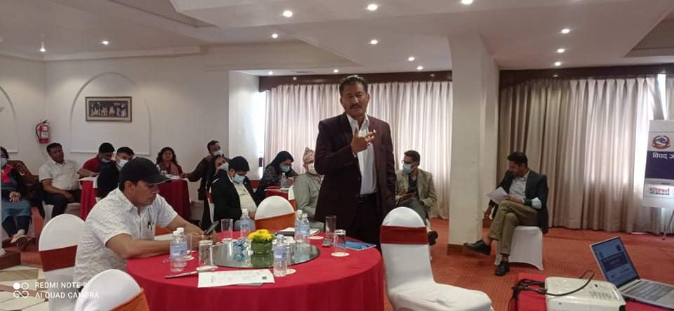 विपद् जोखिम न्यूनिकरणमा नीजि क्षेत्रको भूमिकाबारे राष्ट्रियस्तरको अन्तरक्रिया सम्पन्न