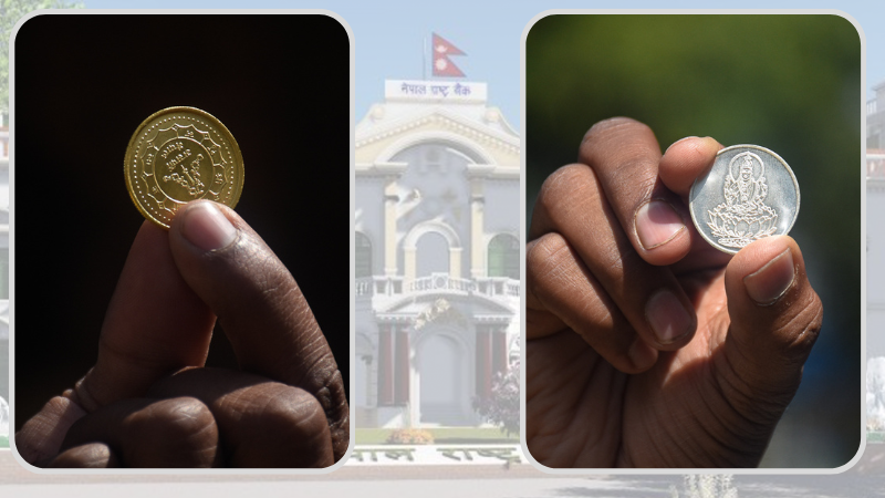 राष्ट्र बैंकले सुनका असर्फी र चाँदीका सिक्का विक्री गर्ने
